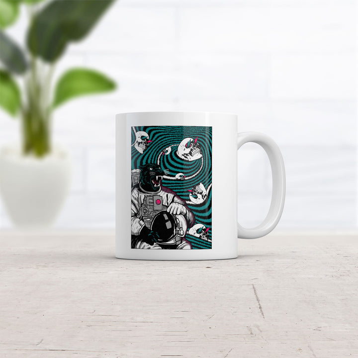 Panther Astronaut Mug