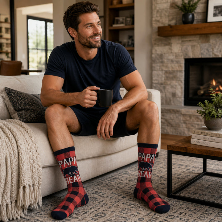 Papa Bear Socks