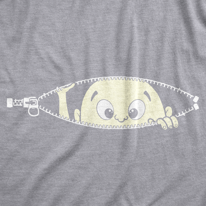 Peeking Baby Maternity T Shirt