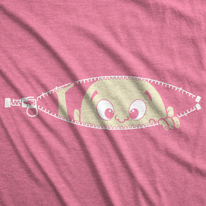 Peeking Baby Maternity T Shirt