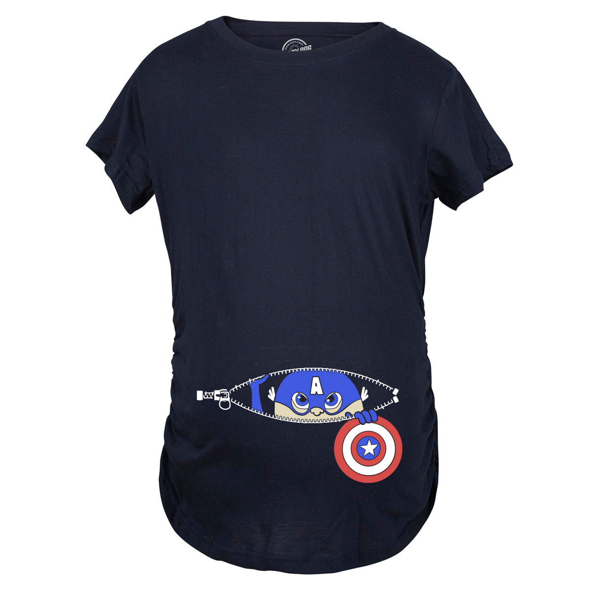 Peeking Captain Maternity T Shirt