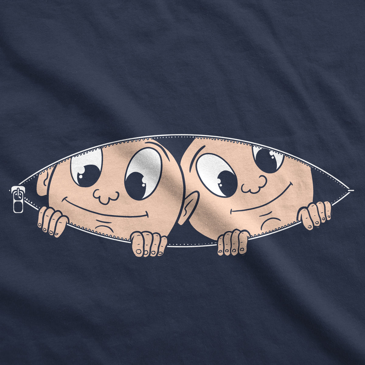 Peeking Twins Maternity Tshirt