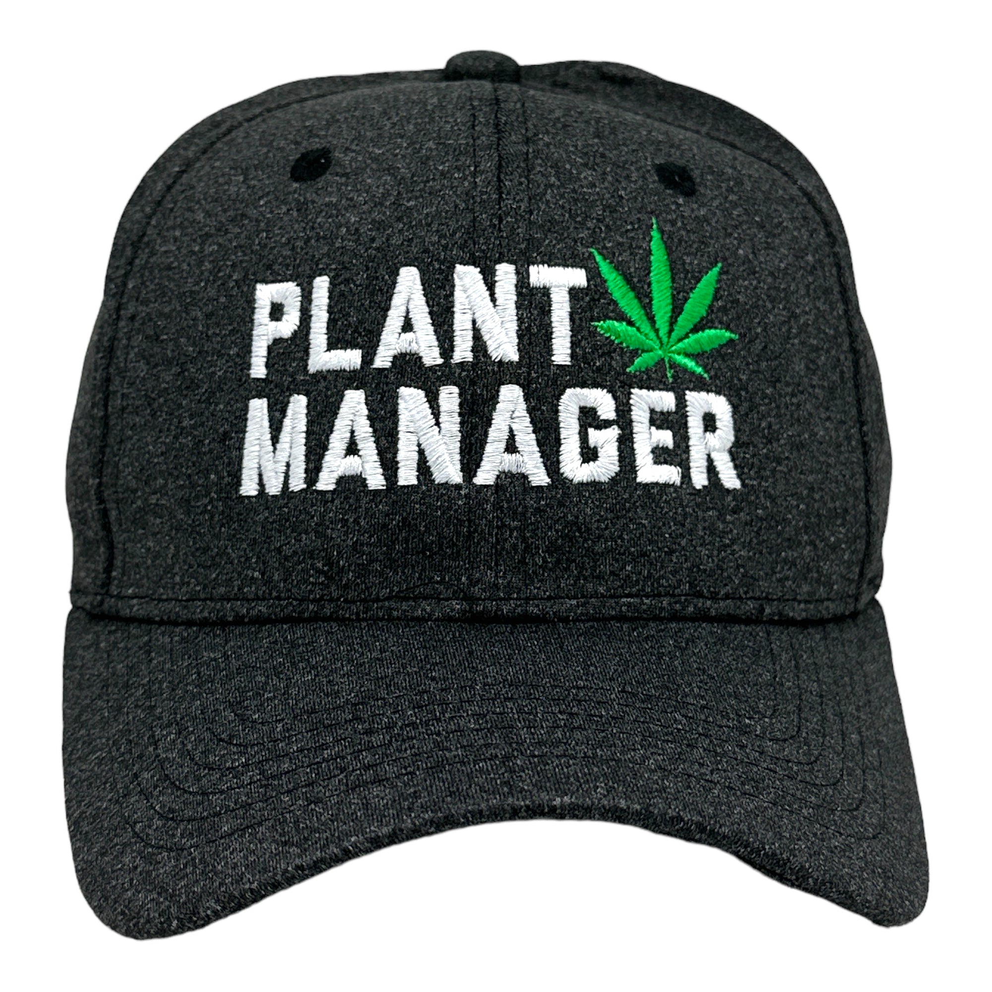 Funny Black - PLANT Plant Manager Nerdy 420 Sarcastic Tee