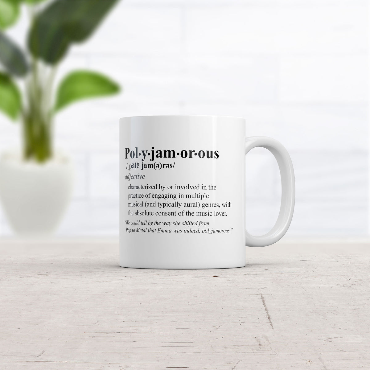 Polyjamorous Definition Mug