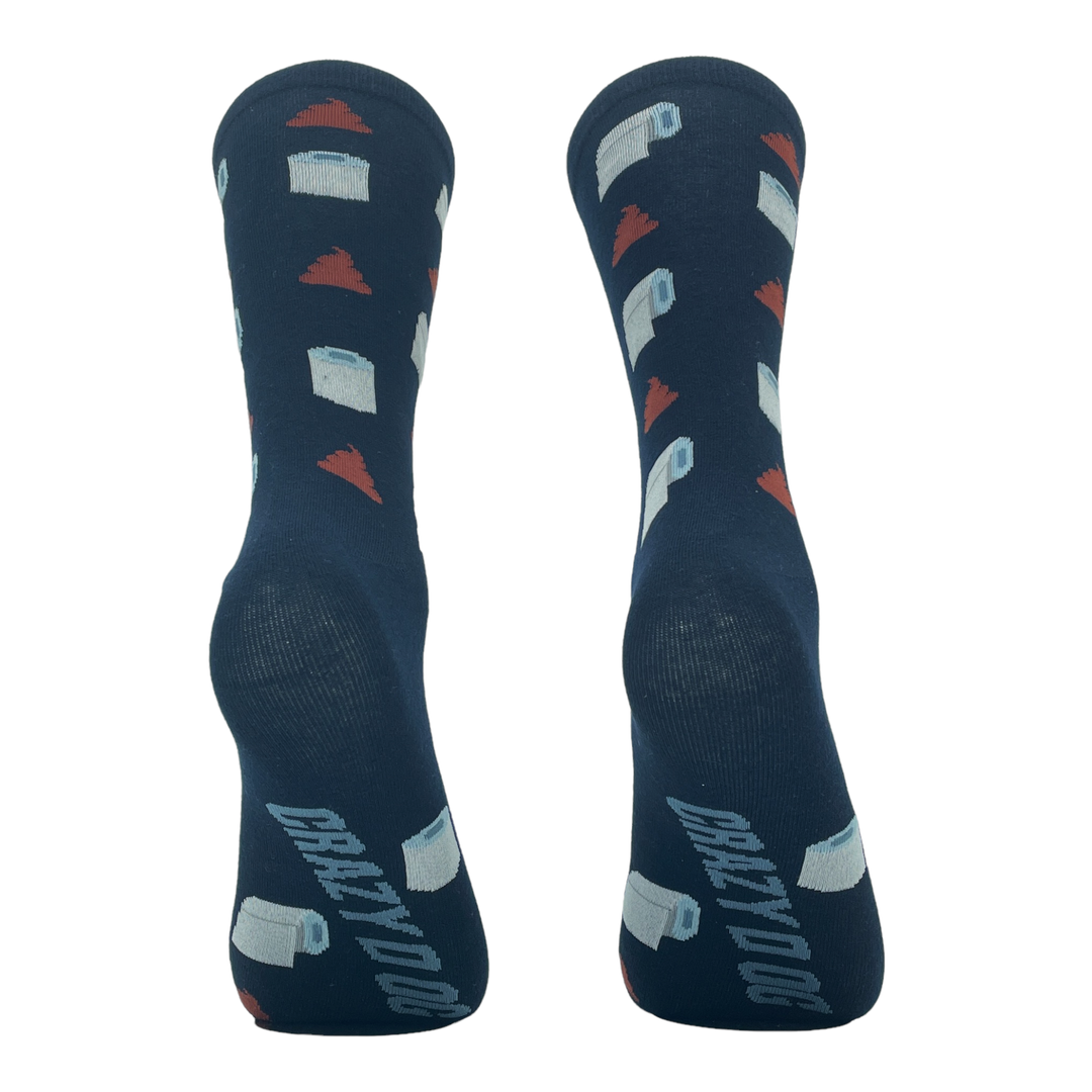 Mens Toilet Paper And Poop Socks
