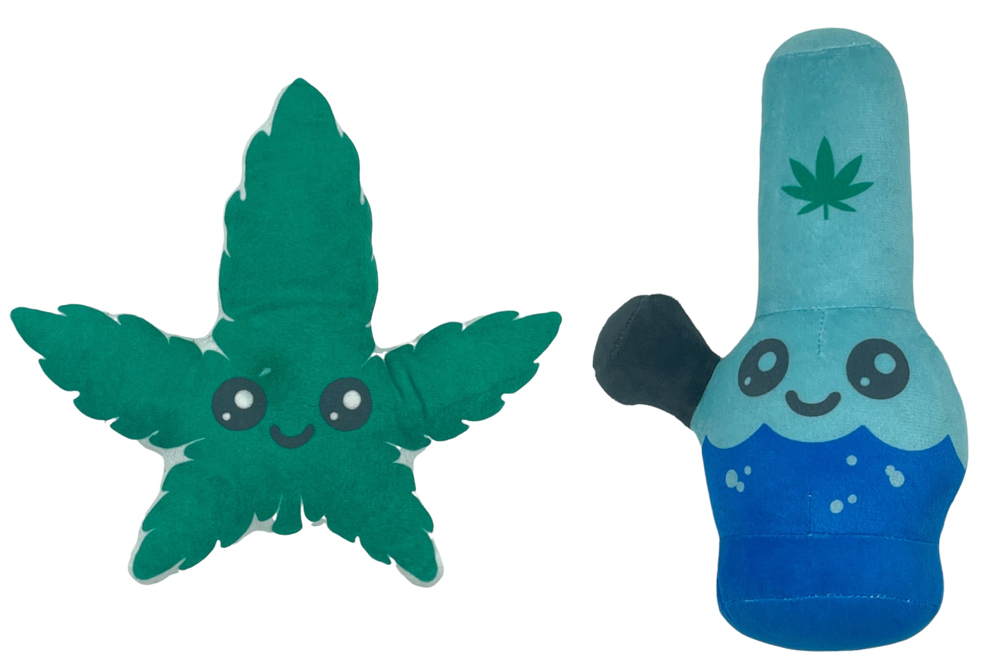 Funny Leaf and Pipe Weed Toys Nerdy 420 Tee