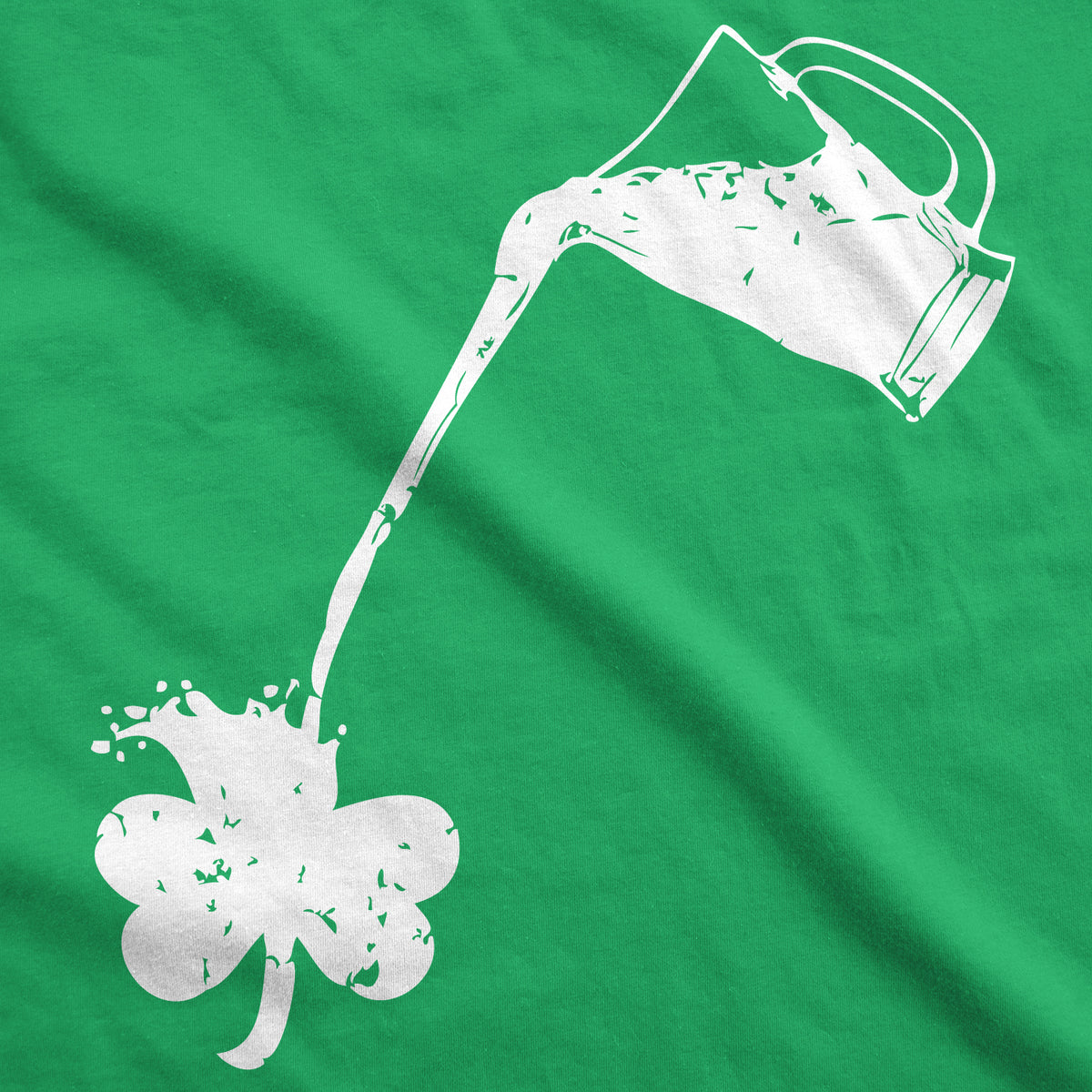 Pouring Shamrock Men&#39;s T Shirt
