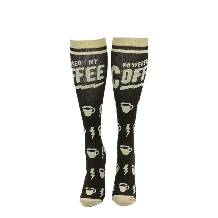 Powered By Coffee Compression Socks
