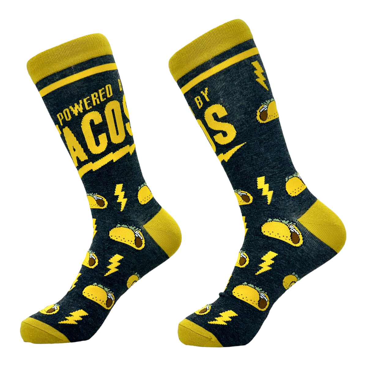 Men&#39;s Powered By Tacos Socks