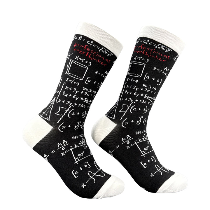 Funny Multi - Pro Overthinker Professional Overthinker Sock Nerdy Nerdy Tee