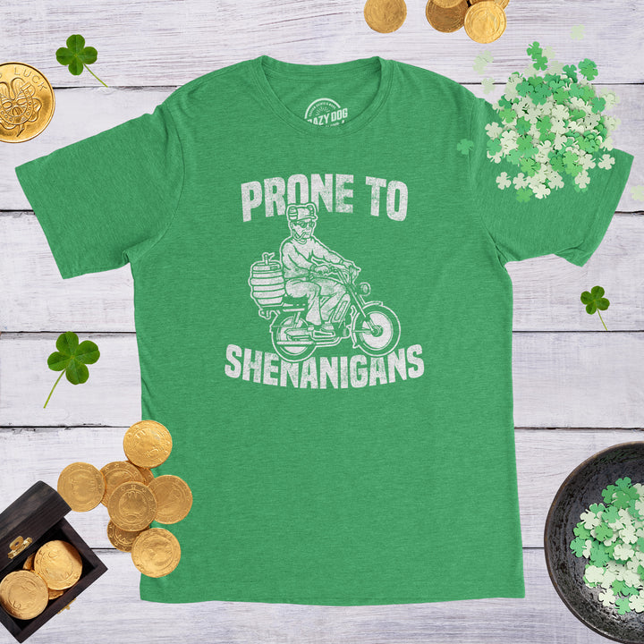 Prone To Shenanigans Men's T Shirt
