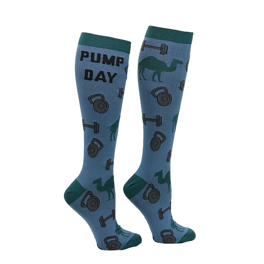Funny Pump Day Pump Day Nerdy sarcastic fitness Tee