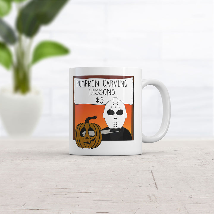 Pumpkin Carving Lessons Mug