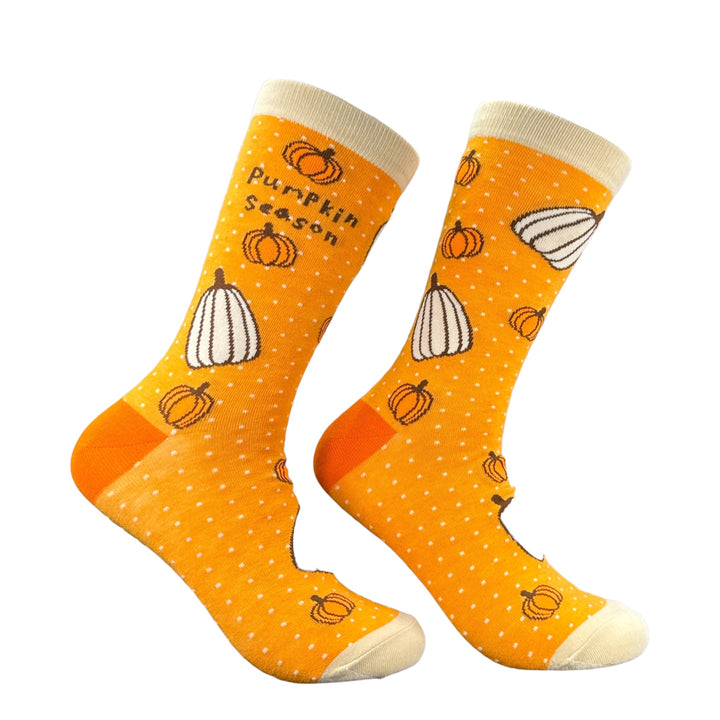 Funny Multi - Pumpkin Season Pumpkin Season Sock Nerdy Halloween Tee