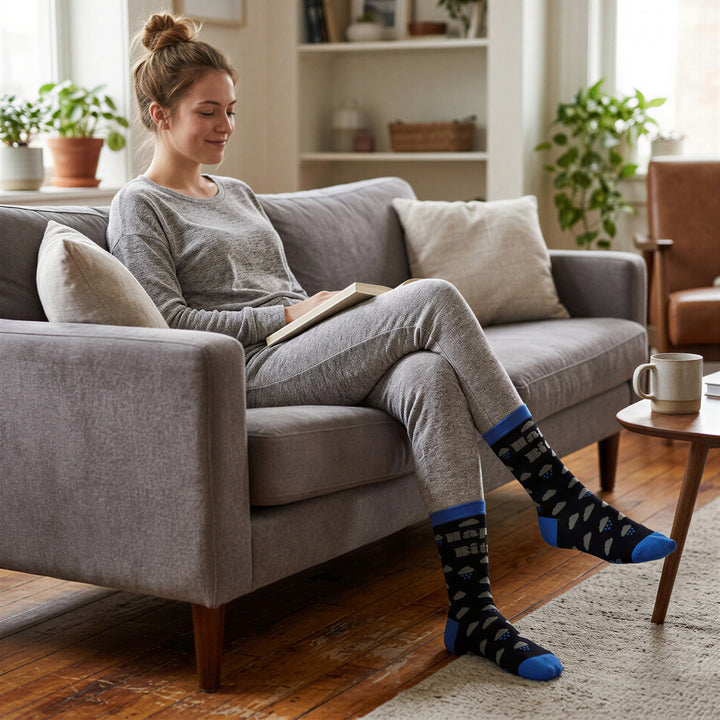 Womens Happy Bitch Socks