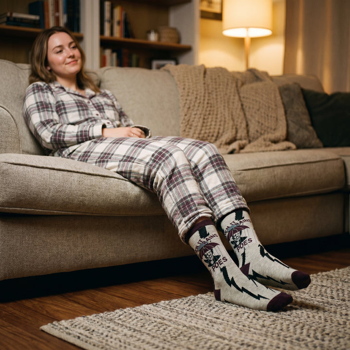 Women's When It Rains It Poes Socks