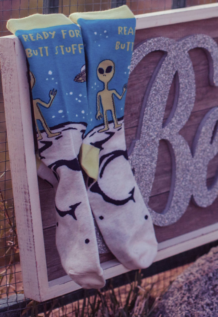 Men's Ready For Butt Stuff Socks