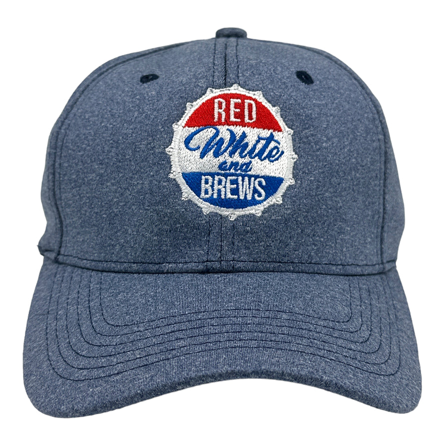 Funny Navy - BREWS Red White And Brews Nerdy Fourth Of July Beer Tee
