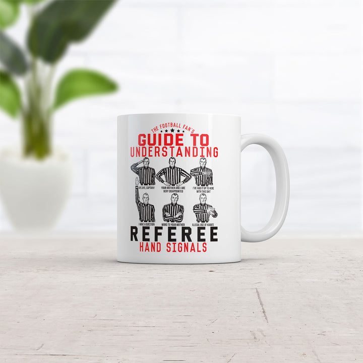 Guide To Understanding Referee Hand Signals Mug
