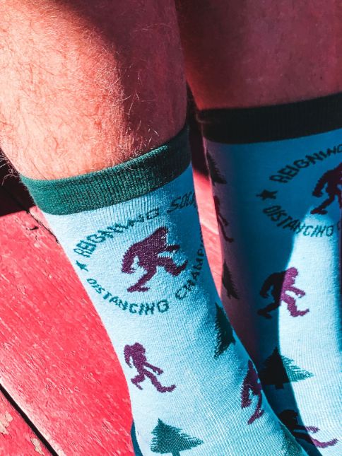 Mens Social Distancing Champion Socks