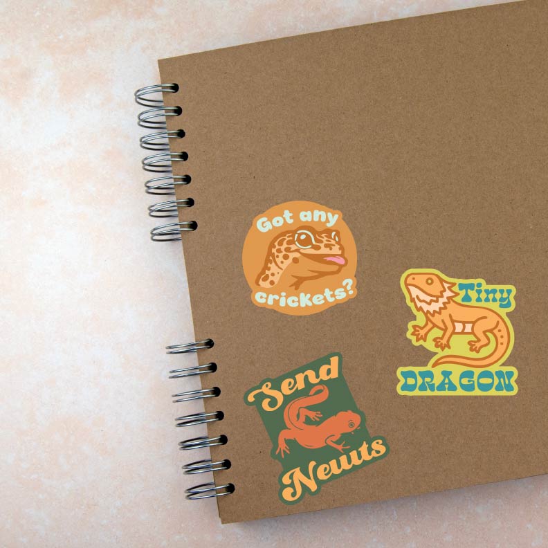 Reptile Stickers
