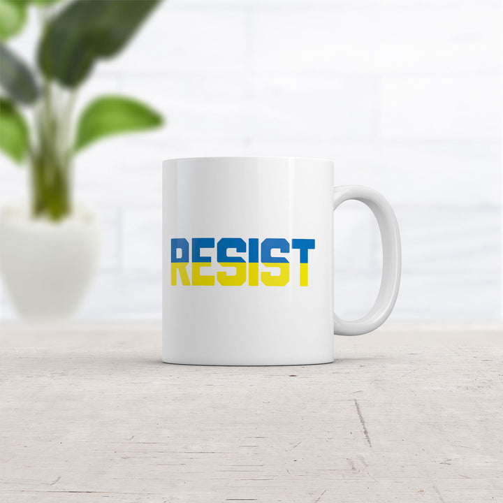 Ukraine Resist Mug