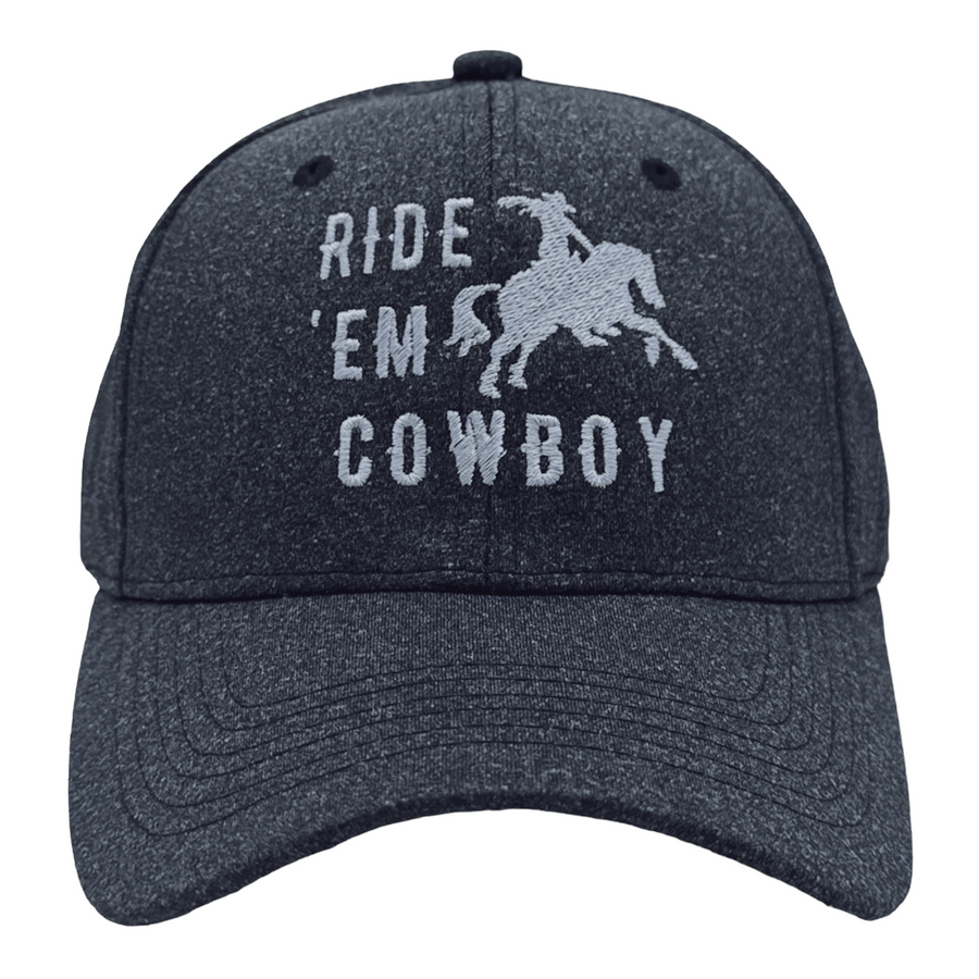 Funny Black - COWBOY Ride Em Cowboy Nerdy Sarcastic Tee
