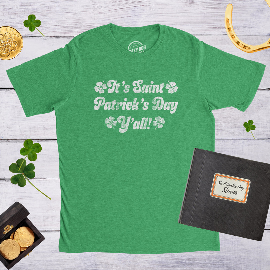 It's Saint Patrick's Day Y'all Men's T Shirt