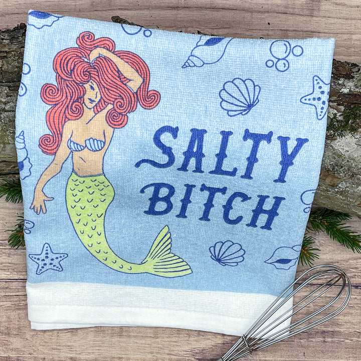 Salty Bitch Tea Towel Tea Towel
