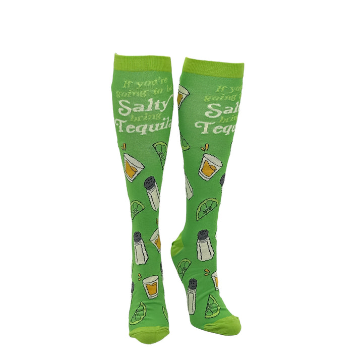 If Youre Gonna Be Salty Bring Tequila Compression Socks