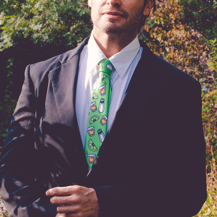 If You're Going To Be Salty Bring Tequila Neck Tie Tie