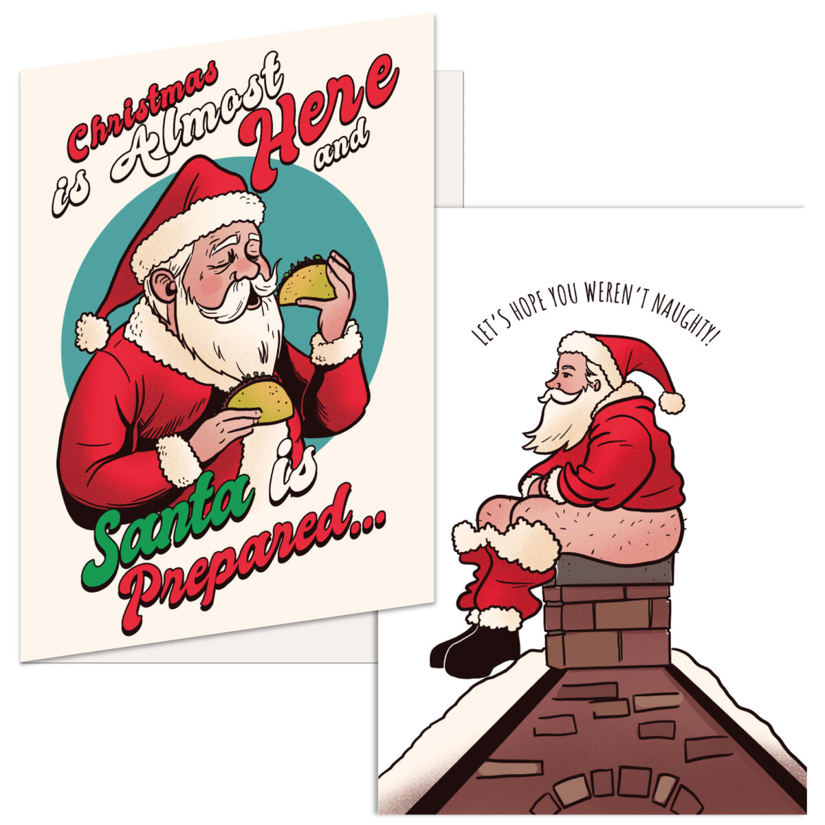 Funny Chimney Christmas Nerdy Christmas toilet Tee