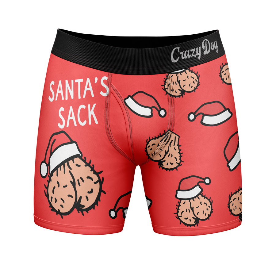 Funny Red - Santas Sack Santas Sack Nerdy Christmas sarcastic Tee