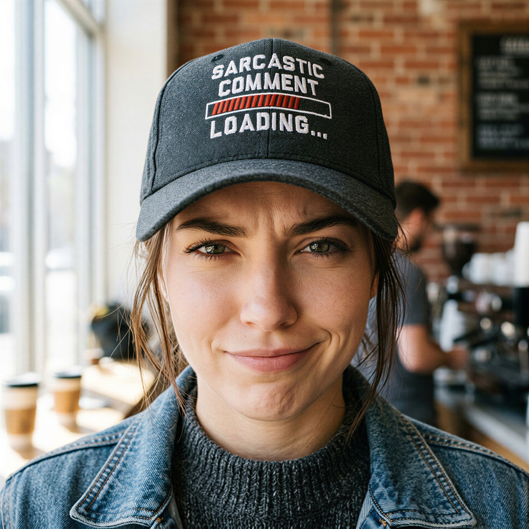 Sarcastic Comment Loading Hat