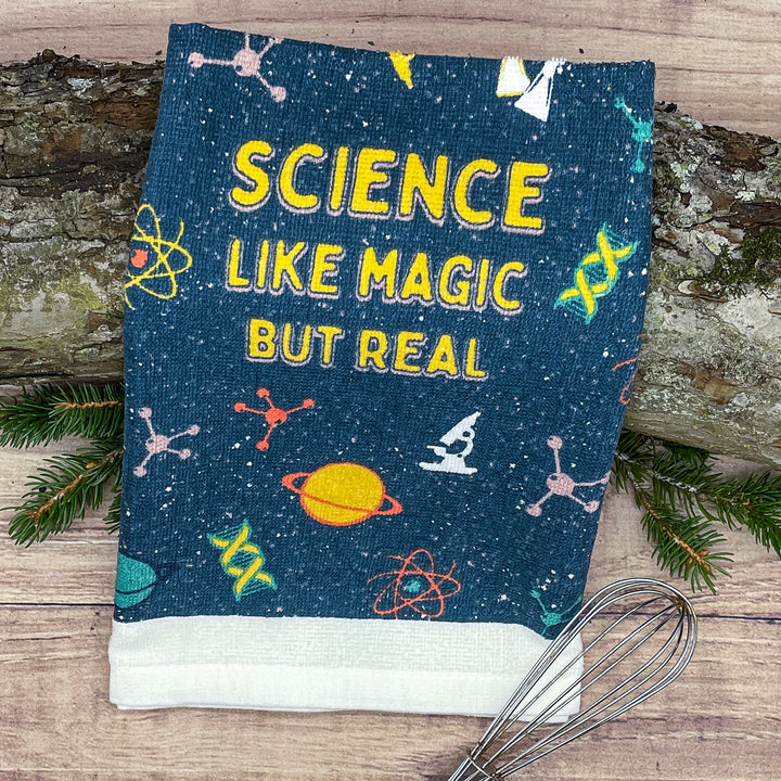Science Like Magic But Real Tea Towel Tea Towel