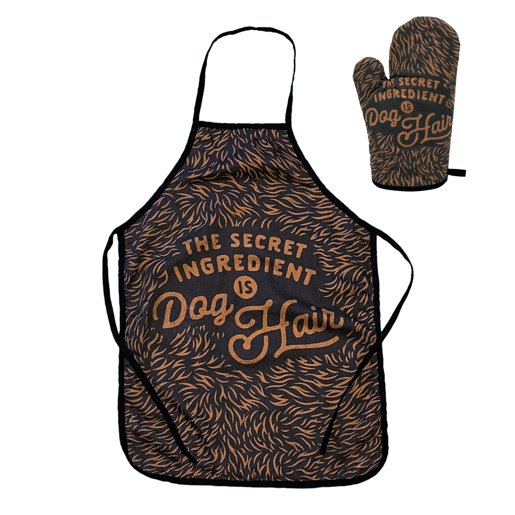 Funny Black - DOGHAIR The Secret Ingredient Is Dog Hair Nerdy Dog Sarcastic Tee