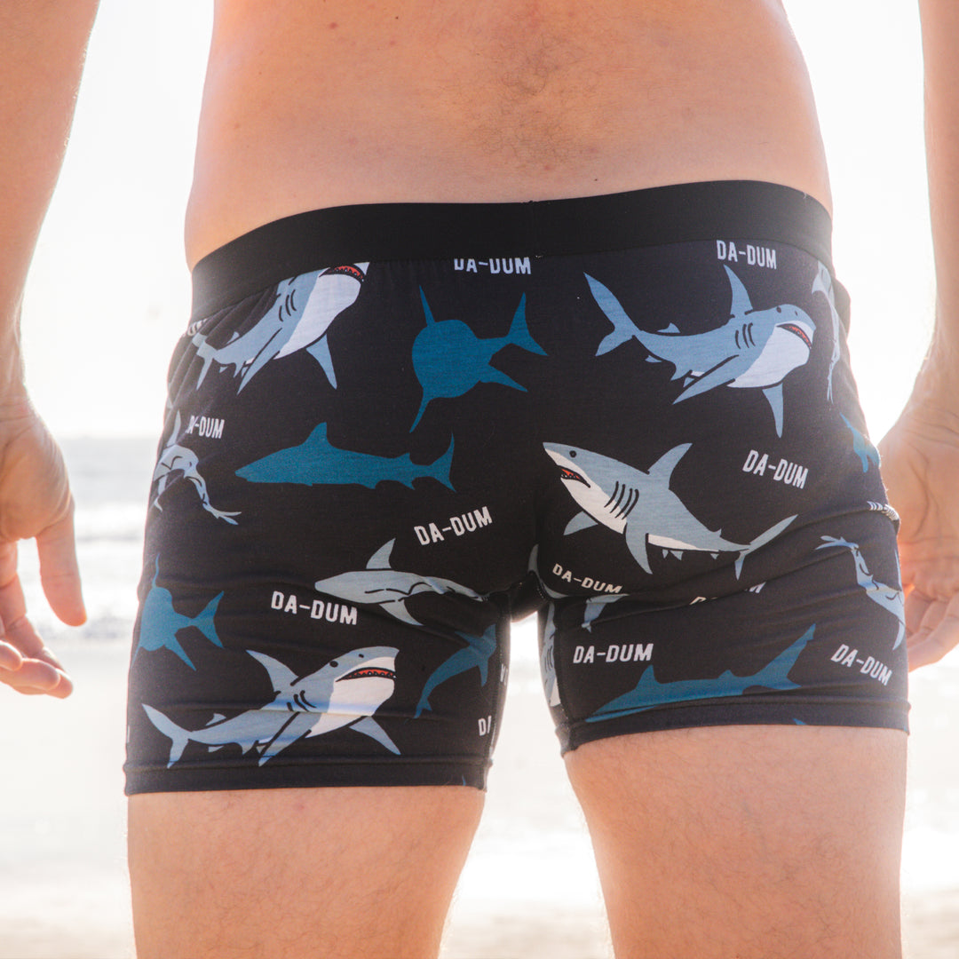 Sharks Da Dum Boxer Briefs