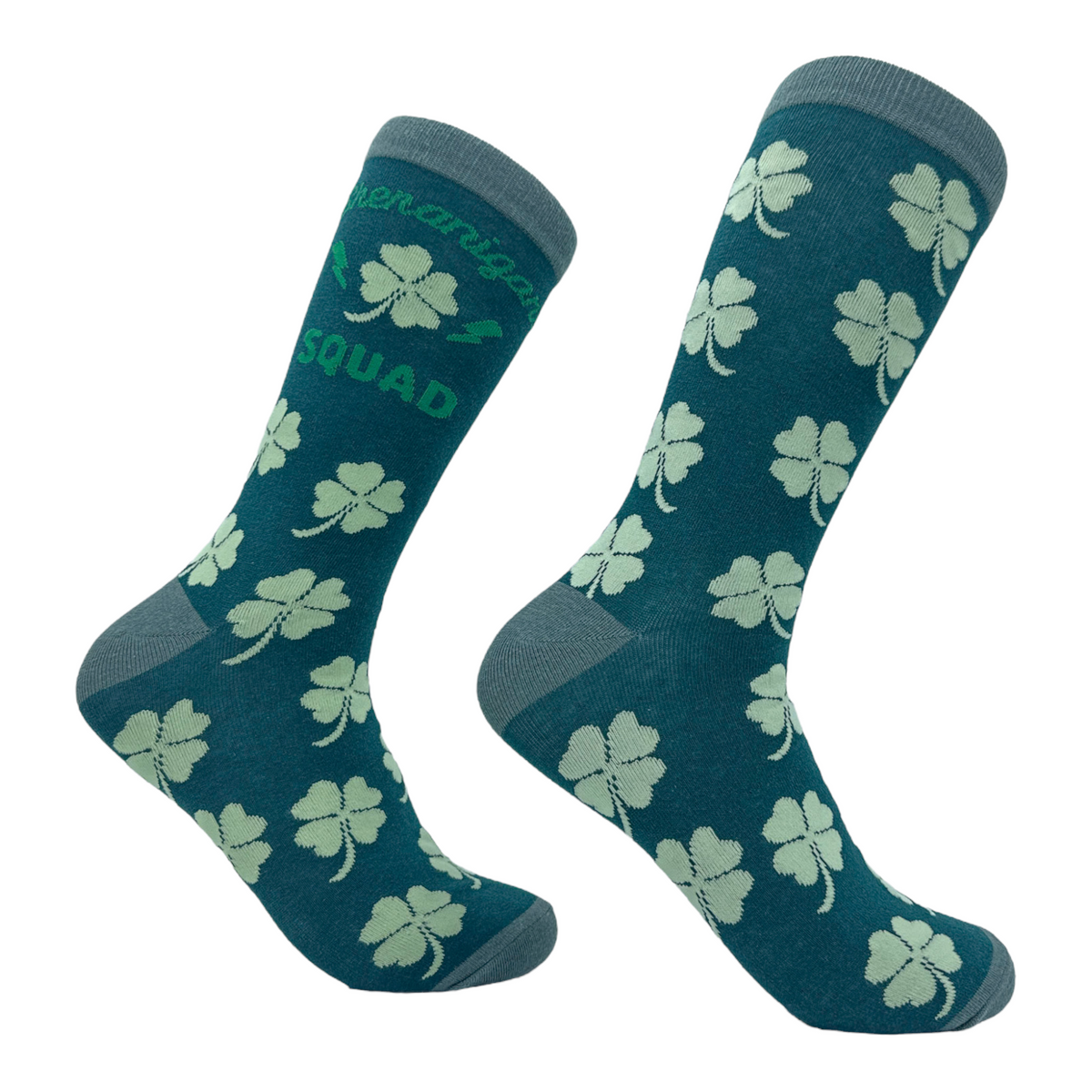 Funny Shenanigans Squad Sock Nerdy Saint Patrick&#39;s Day Tee