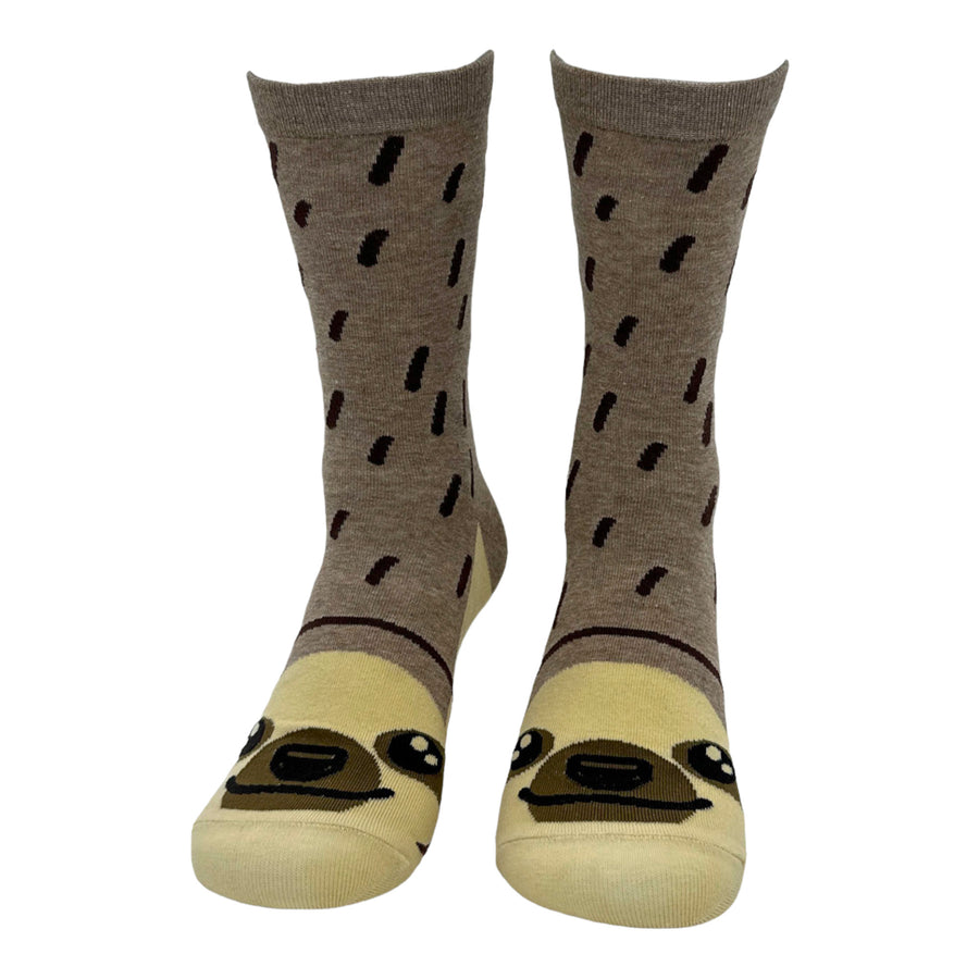Funny Sloth Women's Sloth Sock Nerdy Animal Tee