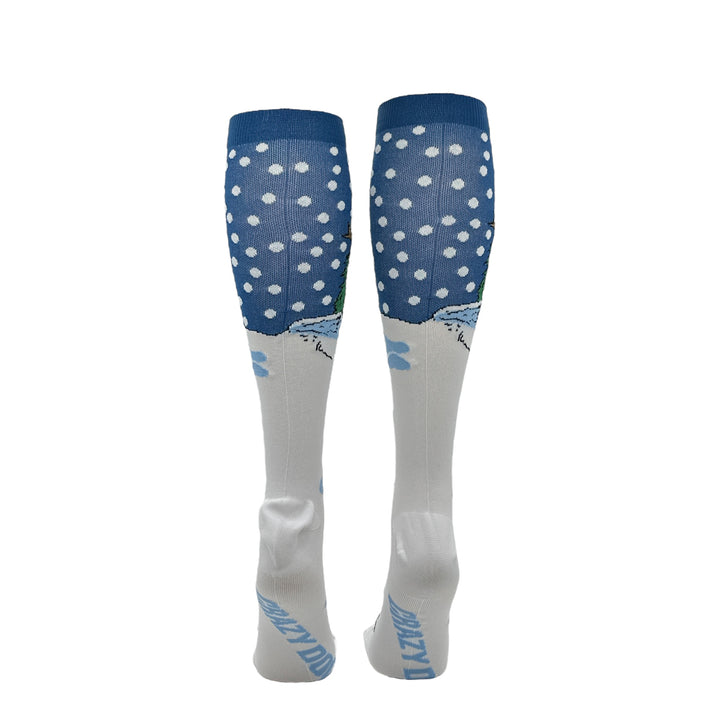 Snowman Compression Socks