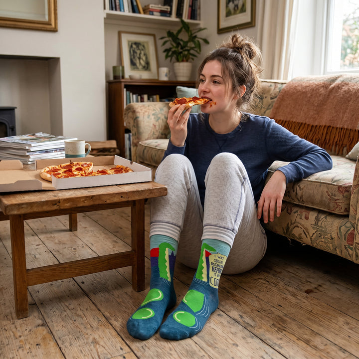 Women's I Was Social Distancing Before It Was Cool Socks