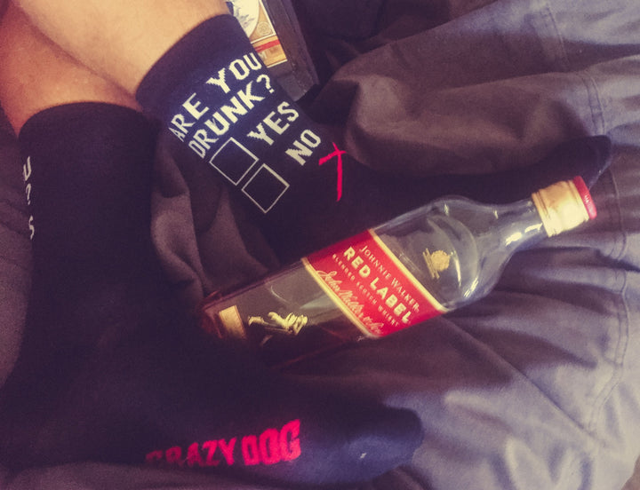 Mens Are You Drunk? Socks
