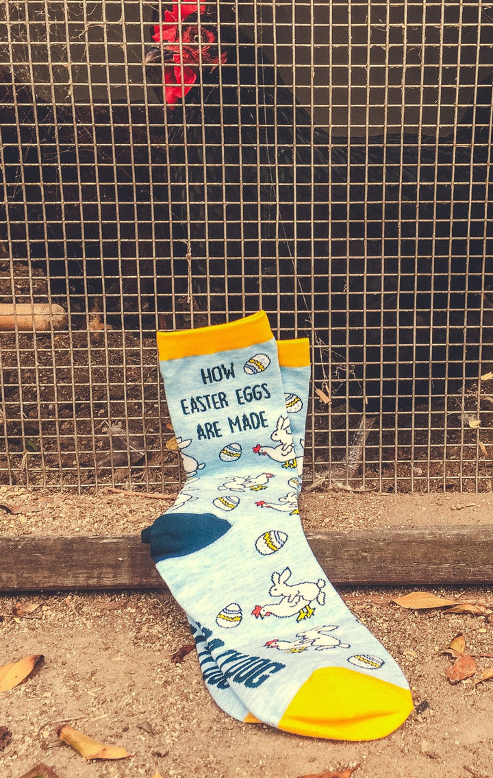 Men's How Easter Eggs Are Made Socks