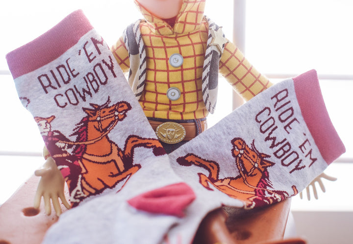 Men's Ride Em Cowboy Socks