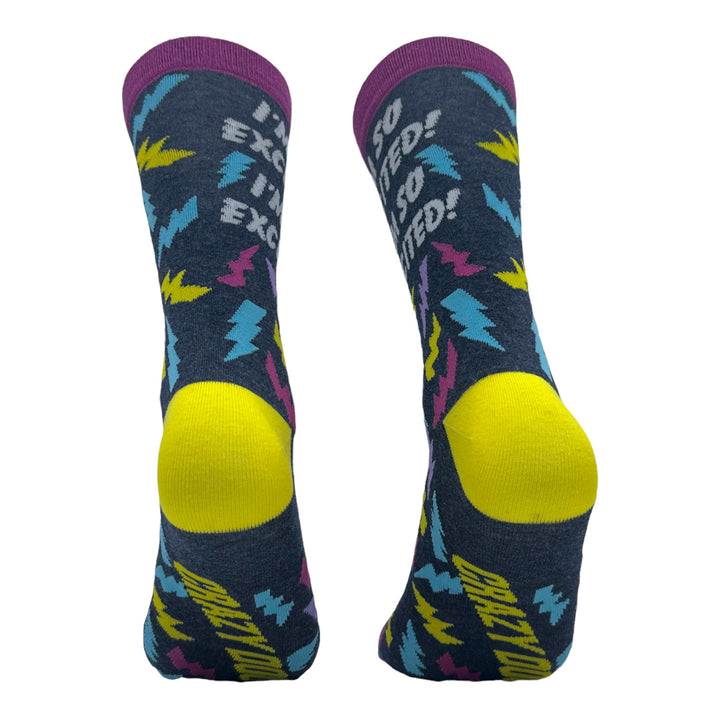 Women's Im So Excited Im So Scared Socks