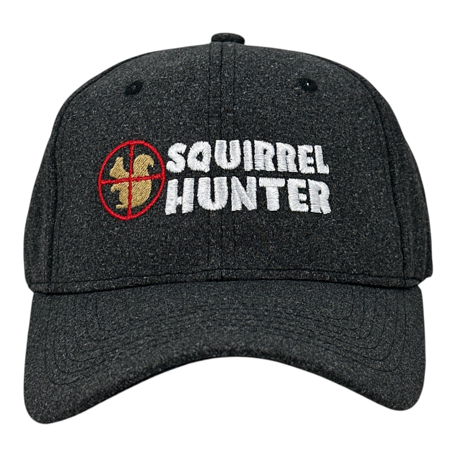 Funny Heather Black - Squirrel Hunter Squirrel Hunter Nerdy Hunting Animal Tee
