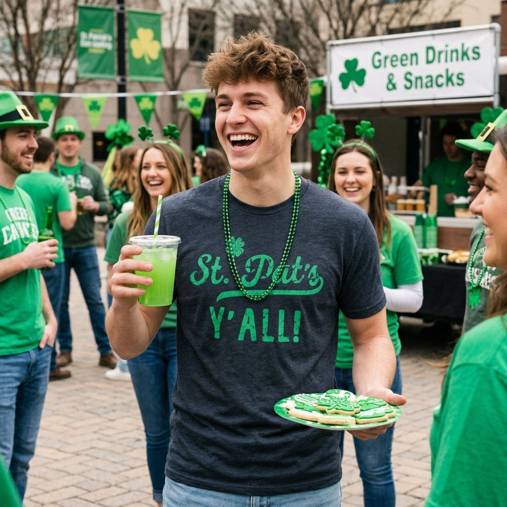 St Pats Yall Men's T Shirt