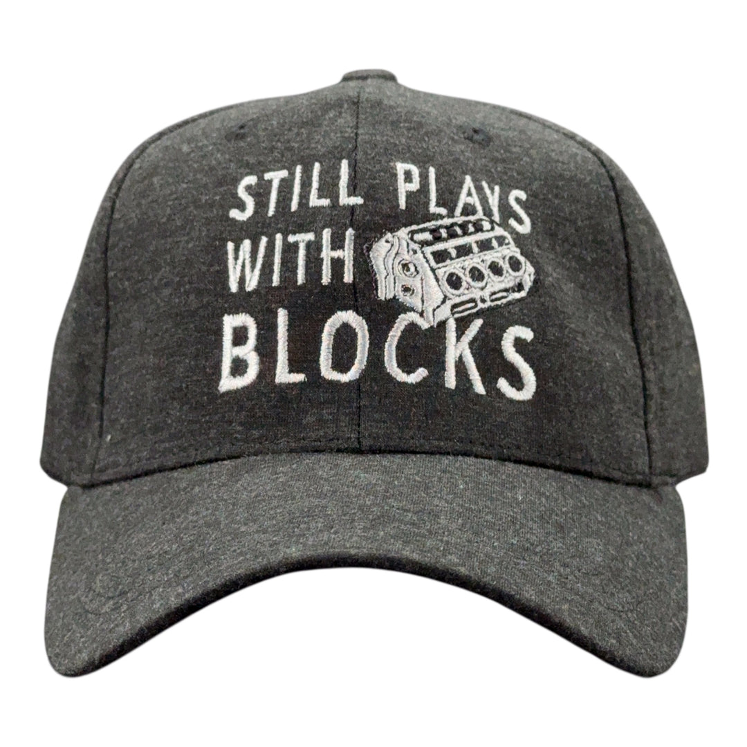 Funny Black - Still Plays With Blocks Still Plays With Blocks Nerdy Mechanic Tee