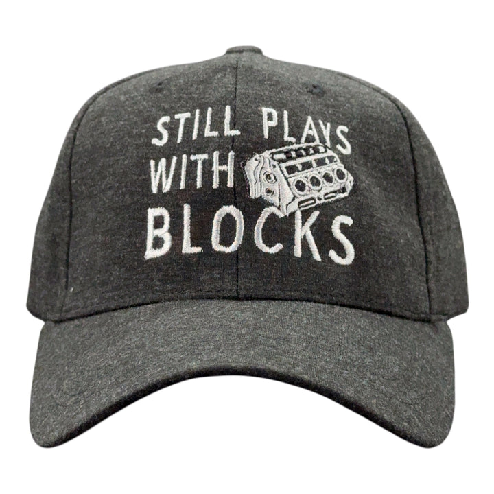 Funny Black - Still Plays With Blocks Still Plays With Blocks Nerdy Mechanic Tee