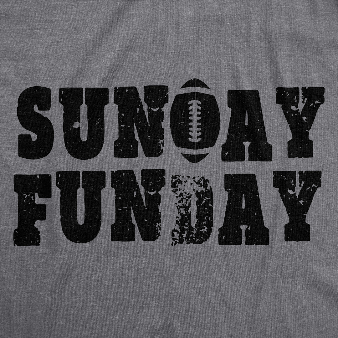 Sunday Funday Vintage Football Men's T Shirt